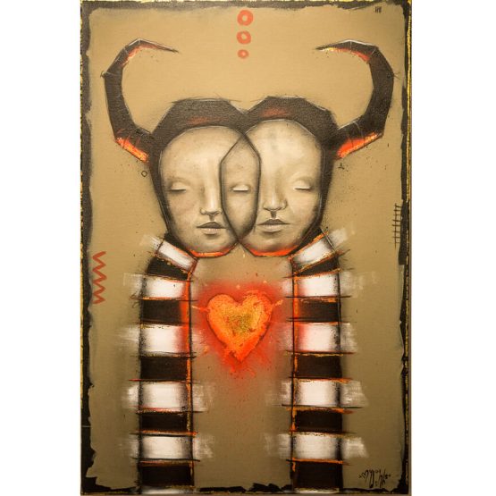 My Dog Sighs - You, Me, Us Canvas 1/1