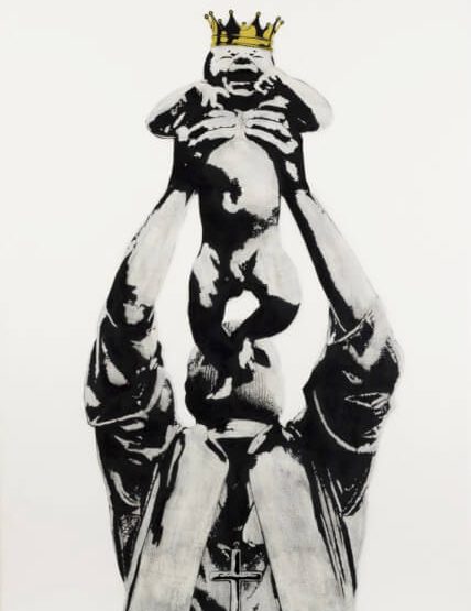 DOT DOT DOT - Vandal King Canvas