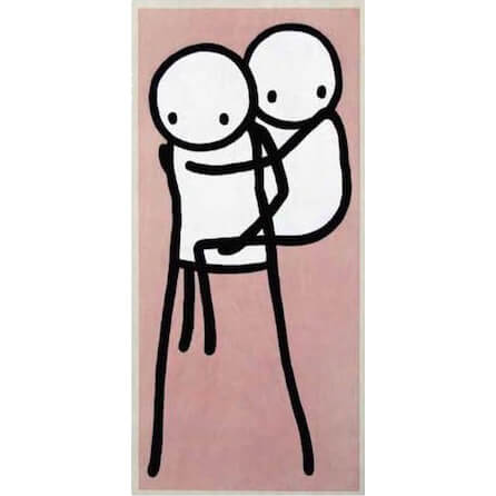 STIK - Piggyback Print (Pink)