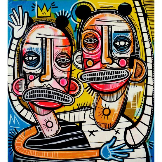 Joachim - Mickey Twins Canvas