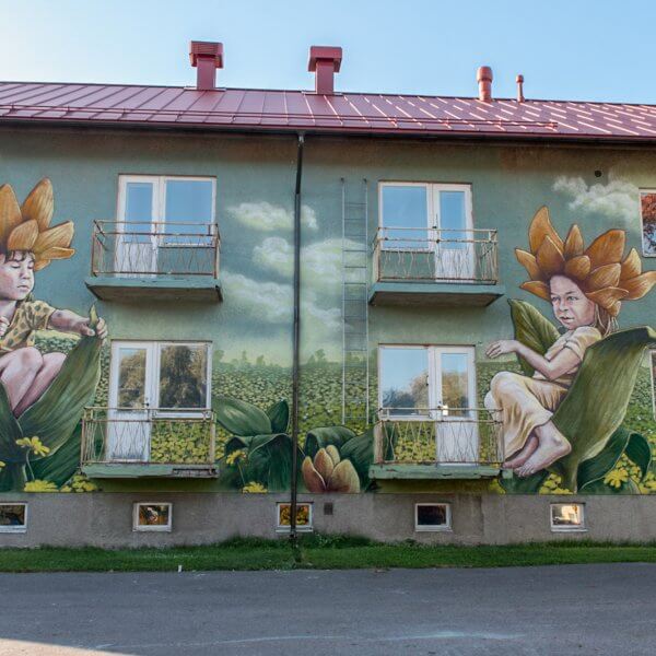 Rustam Qbic, Upea Street art festival, Finland 2017. Photo Credit Suvi Suovaara