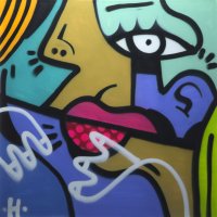 Hunto - Untitled Canvas 1/1