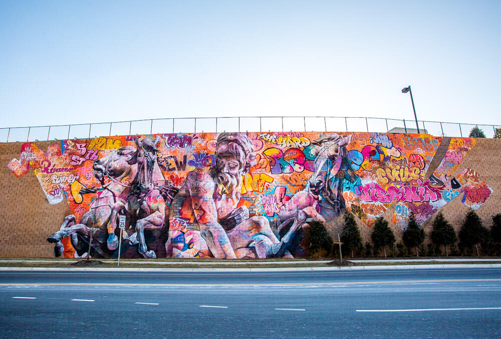 PichiAvo Charlottesville Mural – Large Scale Urban Art Commission