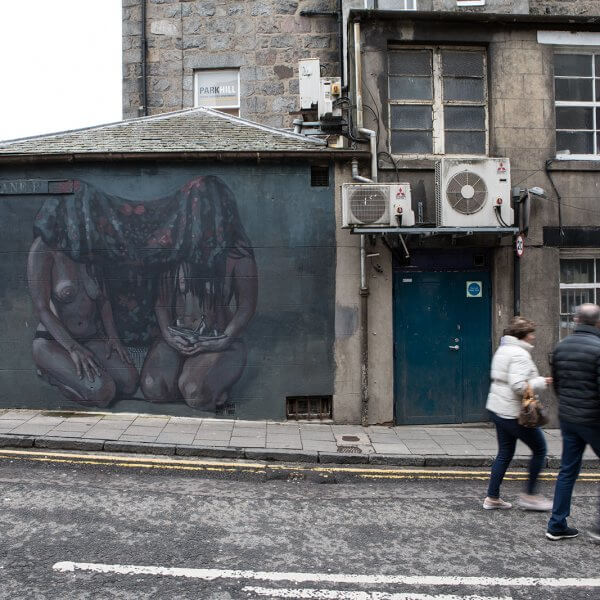 Milu Correch, Nuart Aberdeen Street Art Festival 2018. Photo Credit Ian Cox