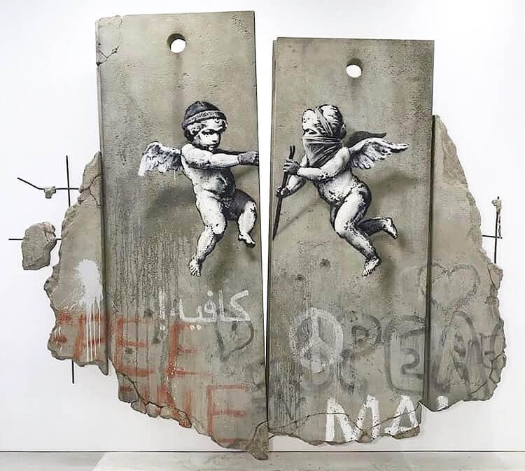 Banksy, World Trade Market 2018. ExCel London.