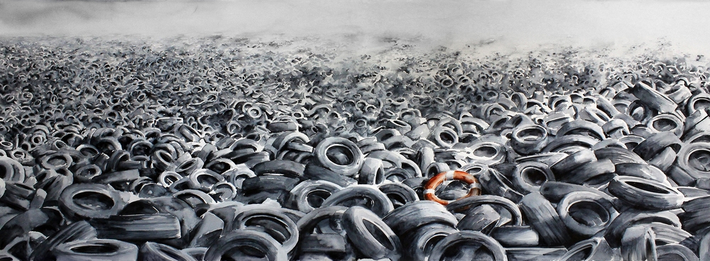 Pejac - Heavy Sea Print (without borders)