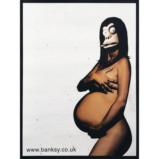 Banksy - Danger Monkey Pregnant