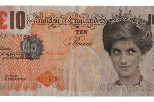 Banksy Di-Faced Tenner offset lithograph 2004 Lazarides provenance GraffitiStreet