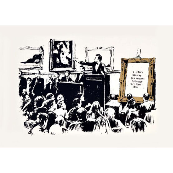 Banksy - Morons (LA) (Unsigned)
