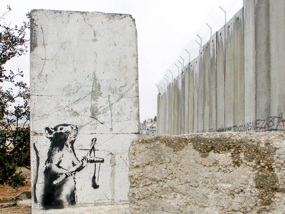 The meaning behind Banksy's Rats - Explained. Image © Banksy