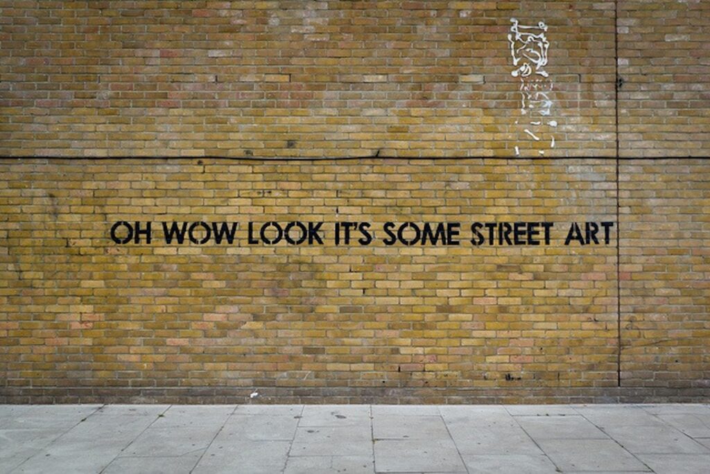 street art piece, Shoreditch, East London, 2013–2014, photographed by GraffitiStreet