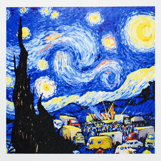 DRAN - STARRY NIGHT IN THE SOUTH WEST OF FRANCE