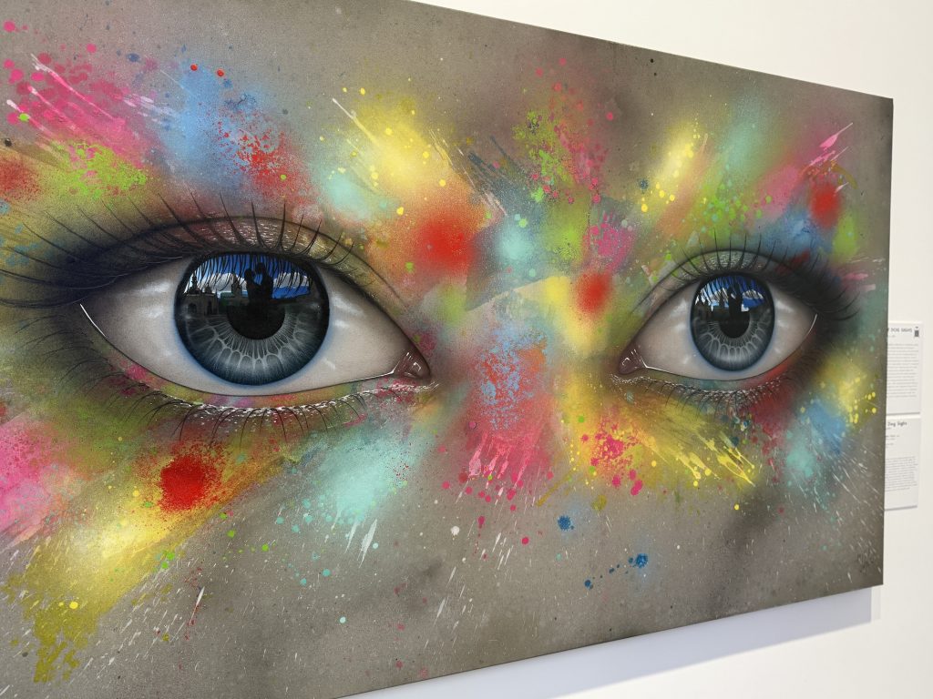 My Dog Sighs Eyes Canvas, Chichester Cathedral