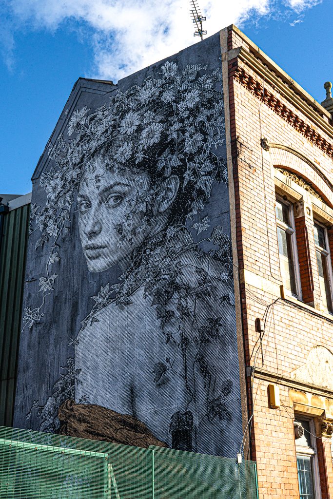 SNIK Solitude mural Stockport